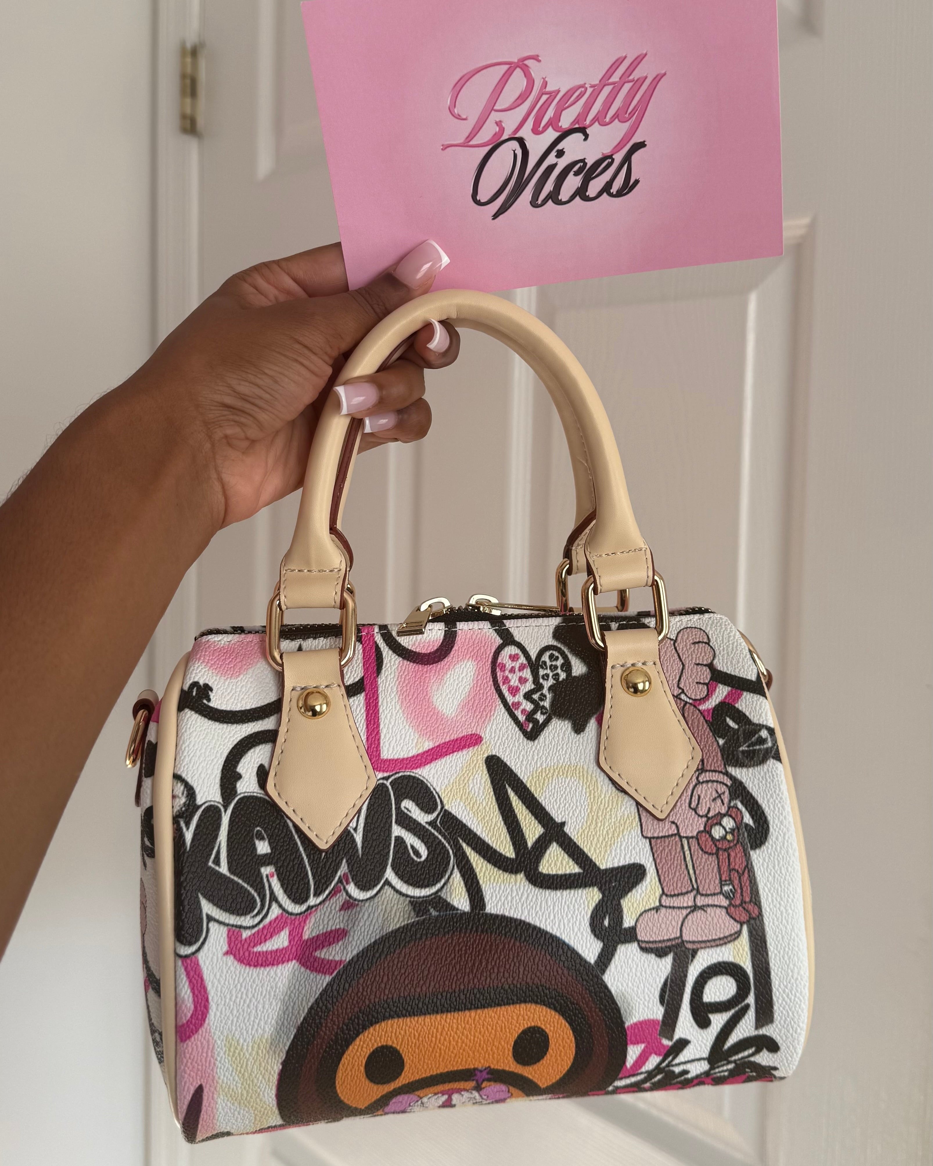 Graffiti Ape Pillow Bag