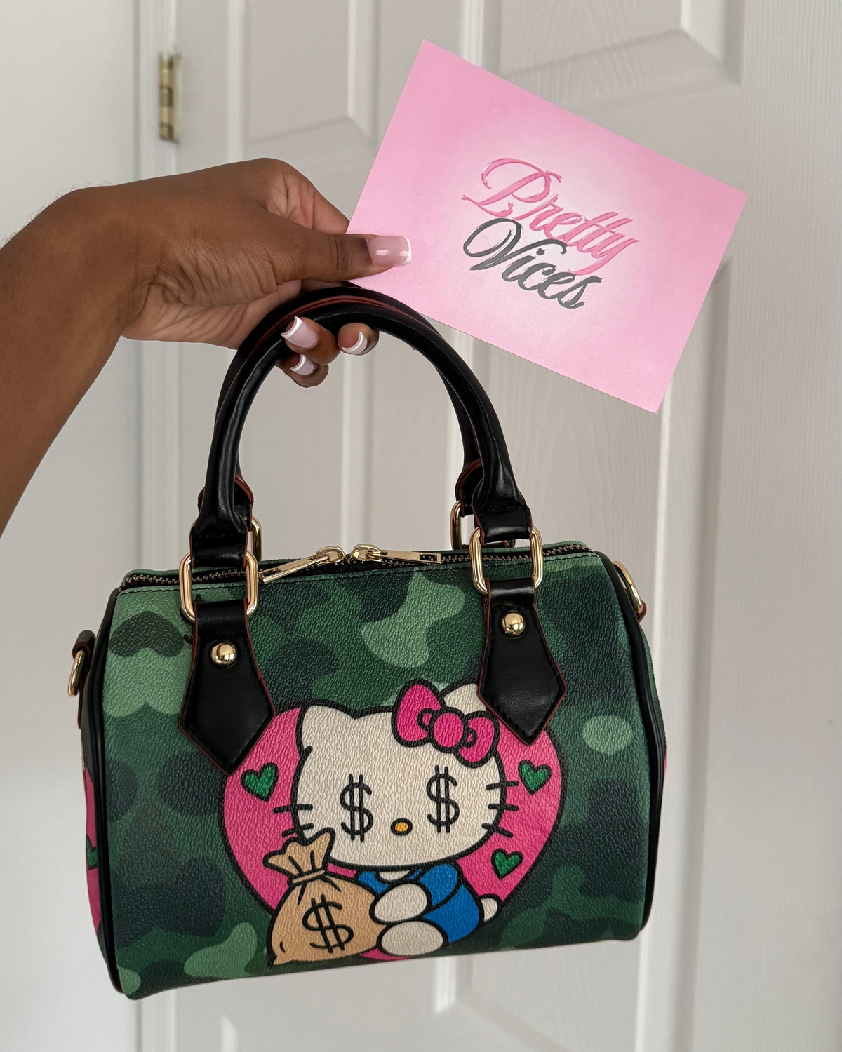 Money Moves HK Pillow Bag