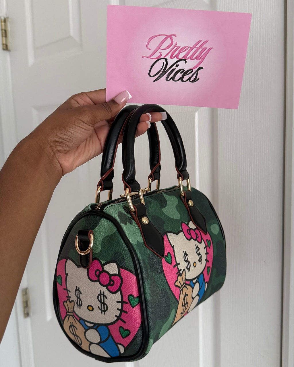 Money Moves HK Pillow Bag