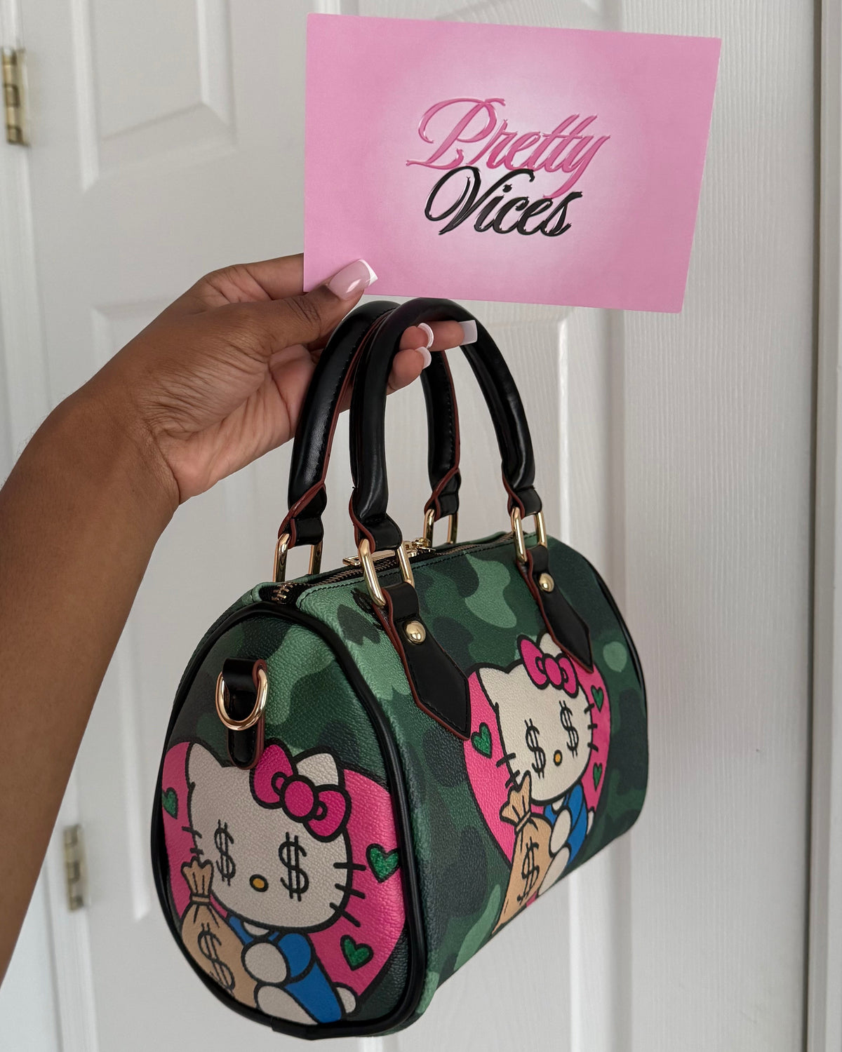 Money Moves HK Pillow Bag