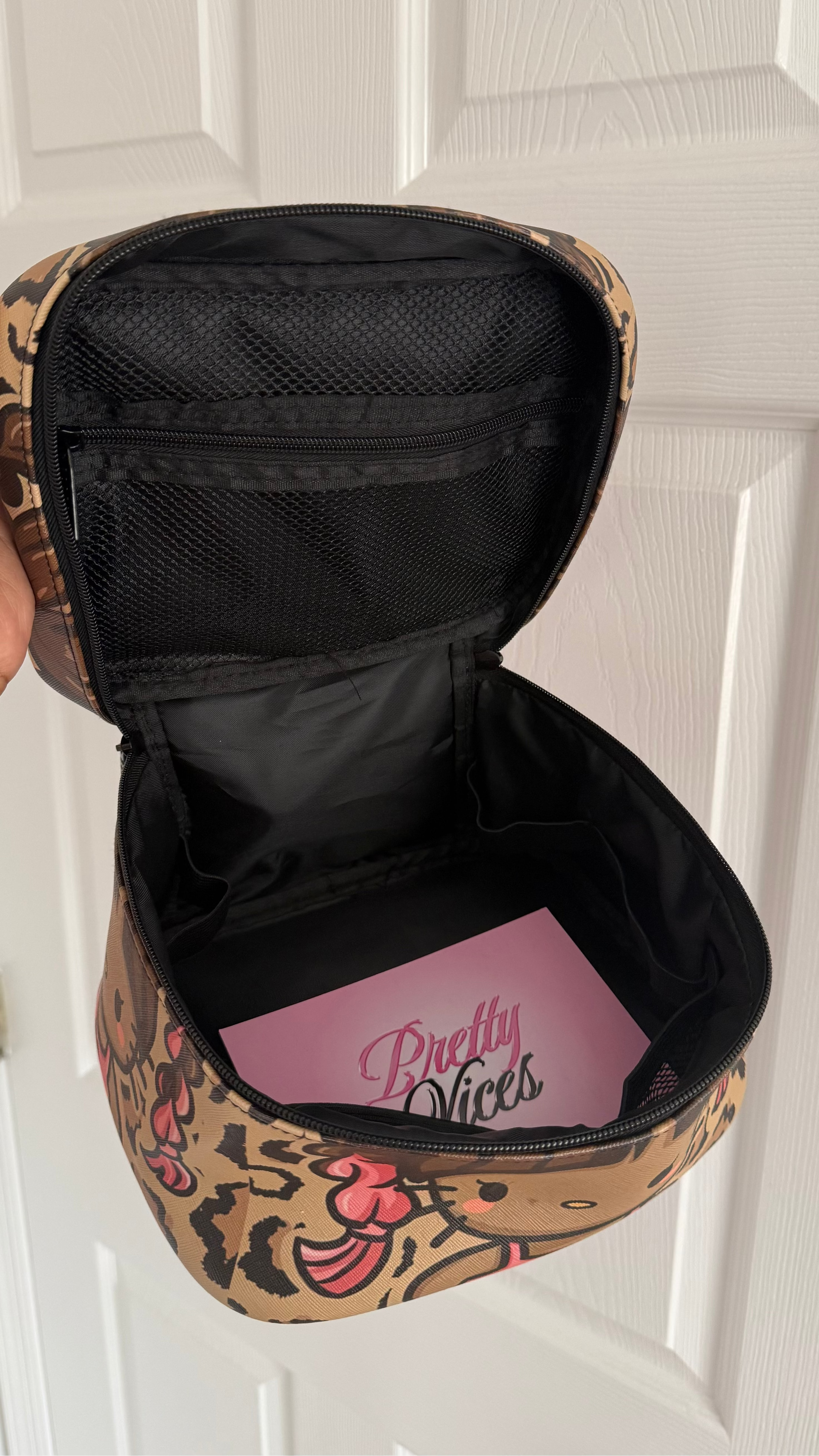 Pink Attitude HK Vanity Bag