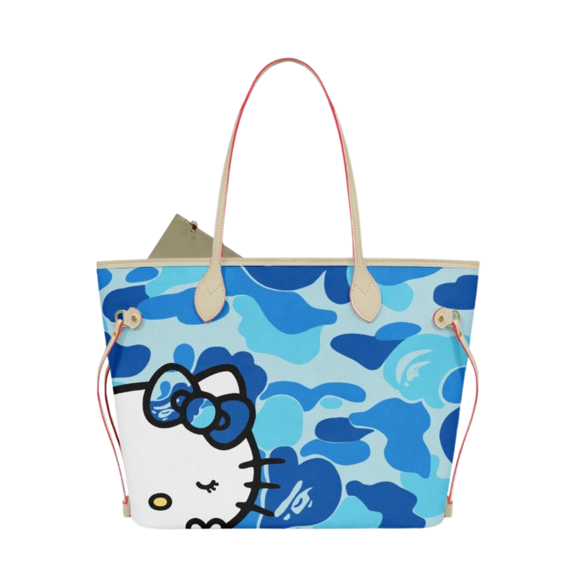 Camo Kitty HK Tote
