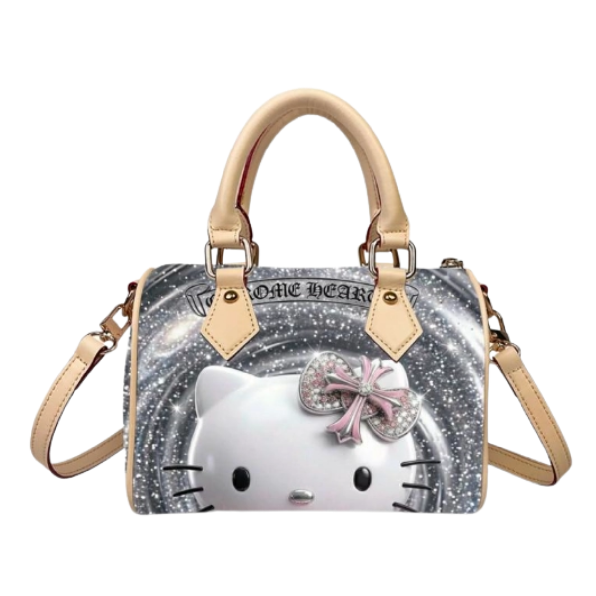 Shimmer HK Pillow Bag